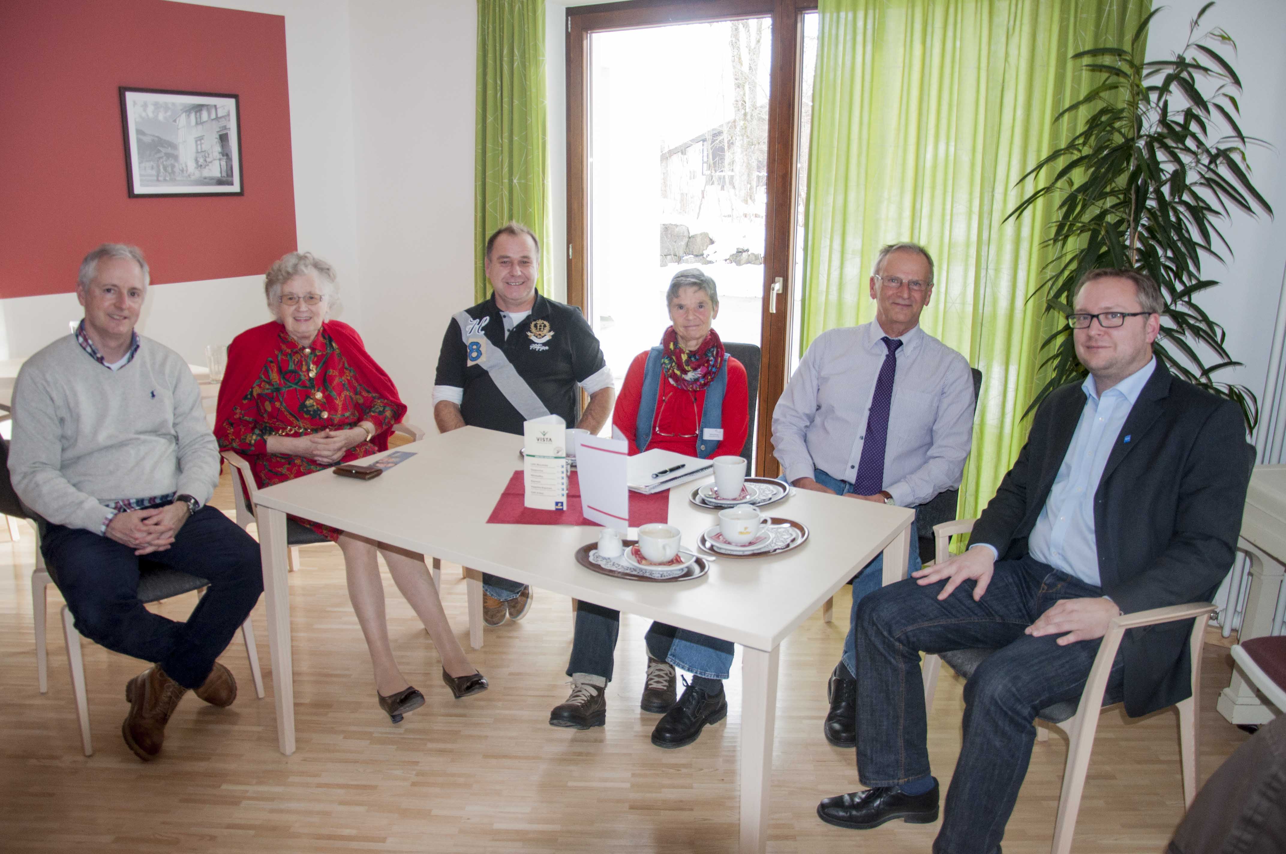 Martin Beckel im Seniorenzentrum Oberstaufen